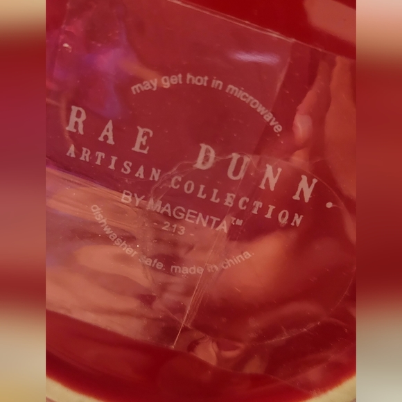 Santa's Helper Rae Dunn mug with Topper lid - Picture 3 of 4